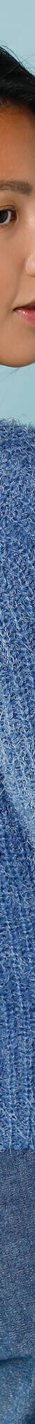 Gilet paletot Spécial Petites, maille poilue (bleu grisé) Gilet paletot Spécial Petites, maille poilue (bleu grisé)